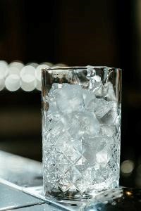 glaçon verre